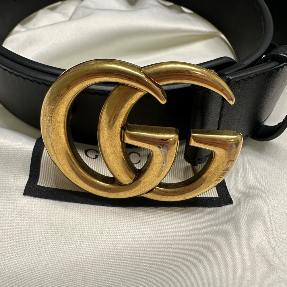 Gucci leather belt